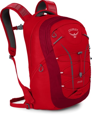 OSPREY Axis 18l II cardinal red - městský batůžek