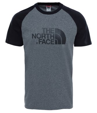 THE NORTH FACE M SS RAGLAN EASY TEE TNFMEDIUMGREYHEATHER(STD)