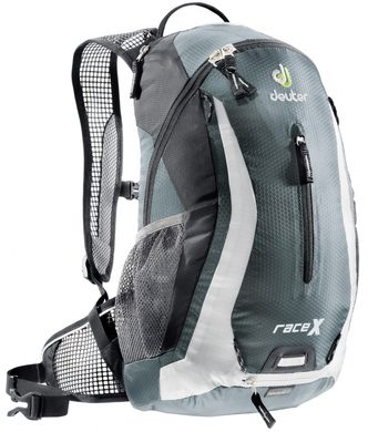 DEUTER Race X granite white 12l - cyklistický batoh