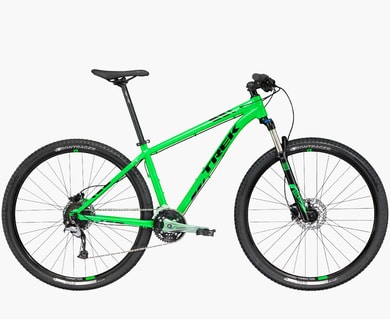 TREK X-CALIBER 7 Green Light - odpružené horské kolo