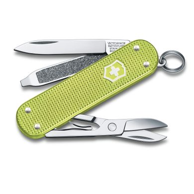 VICTORINOX 0.6221.241G Classic SD Alox Colors, 58 mm, Lime Twist