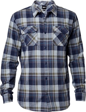 FOX Traildust Ls Flannel indigo