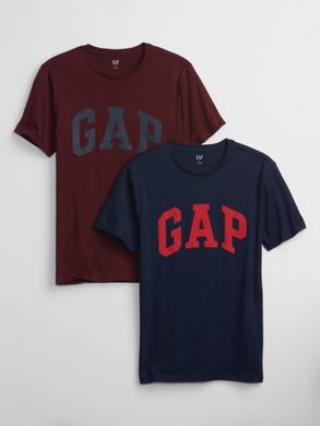 GAP 550466-01 Tričko GAP logo basic arch, 2 ks Barevná