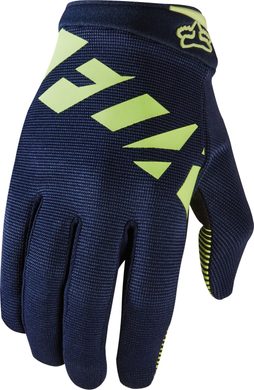 FOX Womens Ripley Glove, navy/yellow