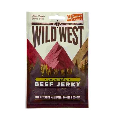 WILD WEST Beef Jerky Jalapeno 70 g