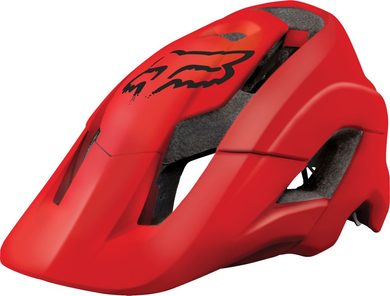 FOX 15932-003 METAH SOLIDS red - cyklistická helma