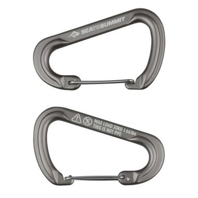 SEA TO SUMMIT Accessory Carabiner Large Set 2pcs, Titanium