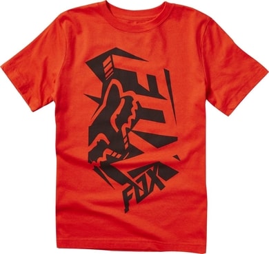FOX Youth Salut Ss Tee, flame red
