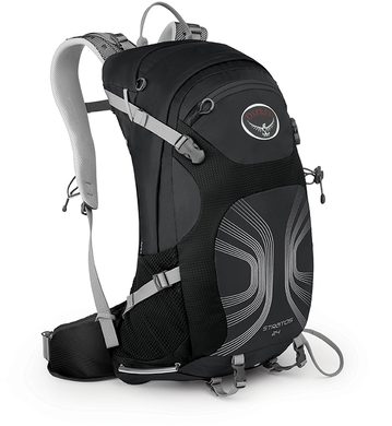 OSPREY Stratos 24 anthracite/black - turistický batoh