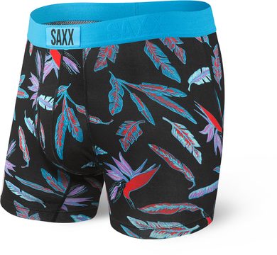 SAXX ULTRA BOXER BRIEF FLY, Black Birds Of Paradise