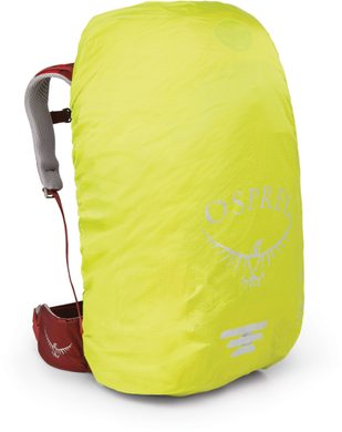 OSPREY ULTRALIGHT HIGH VIS RAINCOVER XS lime