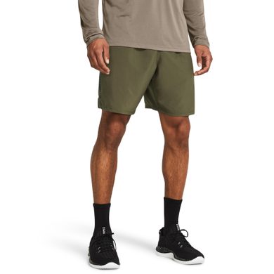 UNDER ARMOUR Woven Wdmk Shorts, Marine OD Green / Black