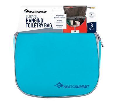 SEA TO SUMMIT Ultra-Sil Hanging Toiletry Bag Small, Blue Atoll