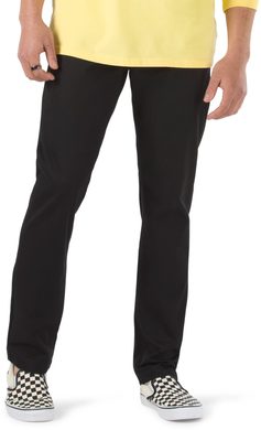 VANS MN AUTHENTIC CHINO SLIM PANT, BLACK