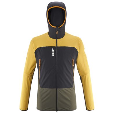 MILLET FUSION XCS HOODIE M DEEP JUNGLE/SAFRAN