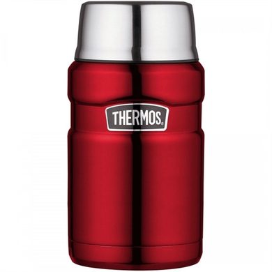 THERMOS Food thermos with cup 710 ml red