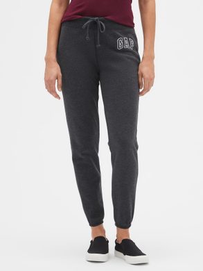 GAP 715905-13 Tepláky GAP logo arch fleece joggers Šedá