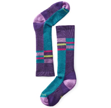 SMARTWOOL KIDS WINTERSPORT STRIPE, mountain purple