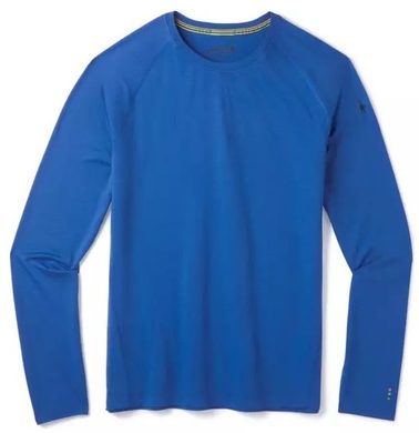 SMARTWOOL M MERINO 150 BASELAYER LS, light alpine blue