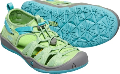 KEEN MOXIE SANDAL JR quiet green/aqua sea