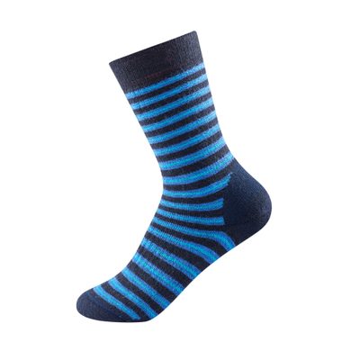 DEVOLD Multi heavy kid sock mistral stripes