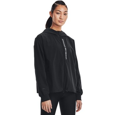  Woven FZ Jacket, Black - women's jacket - UNDER