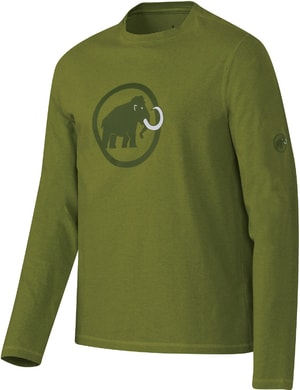 MAMMUT Mammut Logo Longsleeve Men seaweed melange