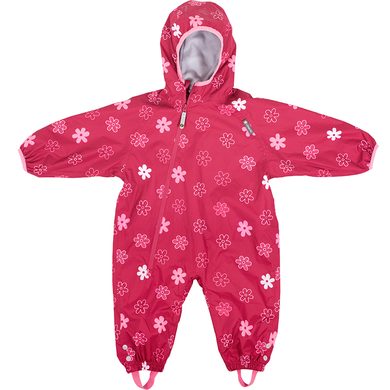 LITTLELIFE Waterproof Fleece Suit; flowers; 18-24 months