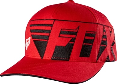 FOX Destro Flexfit Flame Red - kšiltovka