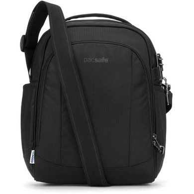 PACSAFE METROSAFE LS250 ECONYL SHOULDER BAG econyl® black