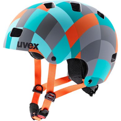 UVEX KID 3 CC, GREEN CHECKERED 2021