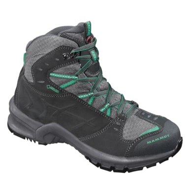 MAMMUT Crea Mid GTX® - dámské turistické boty černá / zelená