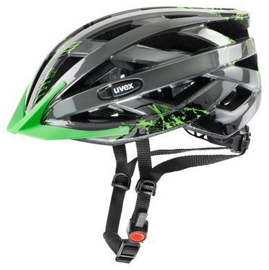 UVEX I VO C black green - xc helmet black