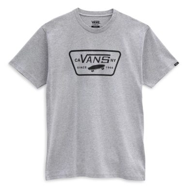 VANS FULL PATCH T-SHIRT Athletic Heather-Black