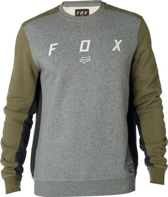 FOX Harken crew fleece Fatigue Green