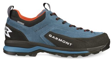 GARMONT DRAGONTAIL WP, coral blue/fiesta red