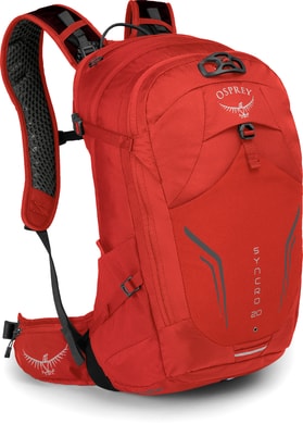 OSPREY SYNCRO 20 II, firebelly red