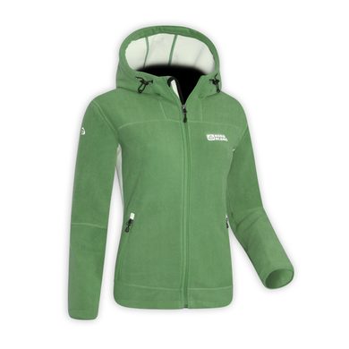 NORDBLANC NBWFL2676 ZNN - dámská mikina tecnopolar fleece s kapucí