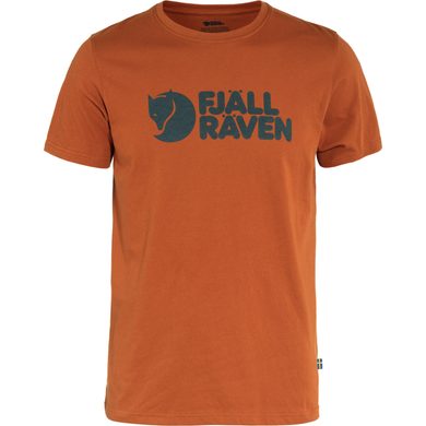 FJÄLLRÄVEN Fjällräven Logo T-shirt M Terracotta Brown