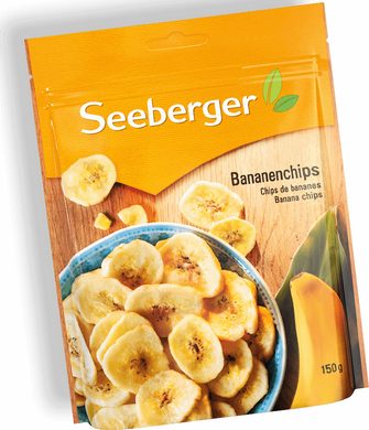 SEEBERGER Banana chips, 150 g