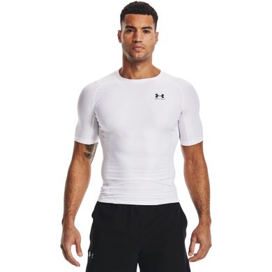 UNDER ARMOUR HG IsoChill Comp SS, White / Black