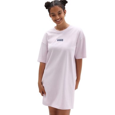 VANS WM CENTER VEE TEE DRESS, LAVENDER FOG