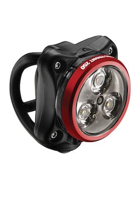 LEZYNE ZECTO DRIVE FRONT LIGHT RED/HI GLOSS