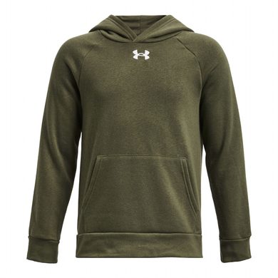 Grey and green under armour hoodie hotsell