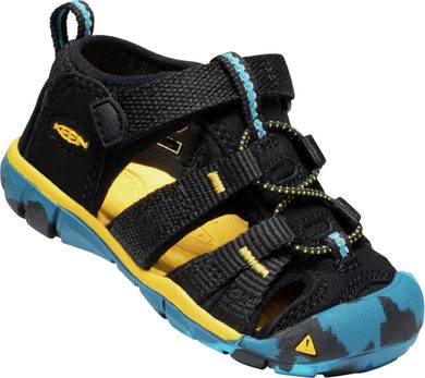 KEEN SEACAMP II CNX TOTS, black/keen yellow