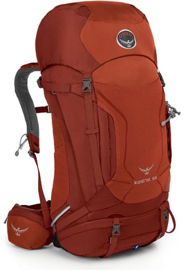 OSPREY Kestrel dragon red 58l - turistický batoh