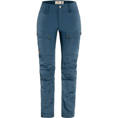 FJÄLLRÄVEN Keb Trousers Curved W Reg, Indigo Blue