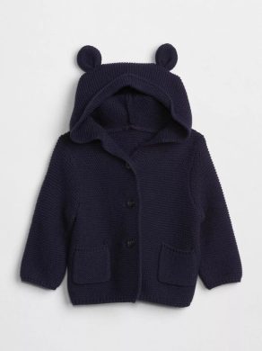 GAP 215587-10 Baby svetr Brannan bear Tmavě modrá