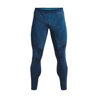  UA OUTRUN THE COLD TIGHT, Blue - men's compression leggings  - UNDER ARMOUR - 66.62 € - outdoorové oblečení a vybavení shop