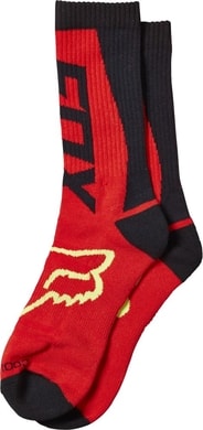 FOX 16372-122 MOTOVATE  Flame Red - ponožky pánské